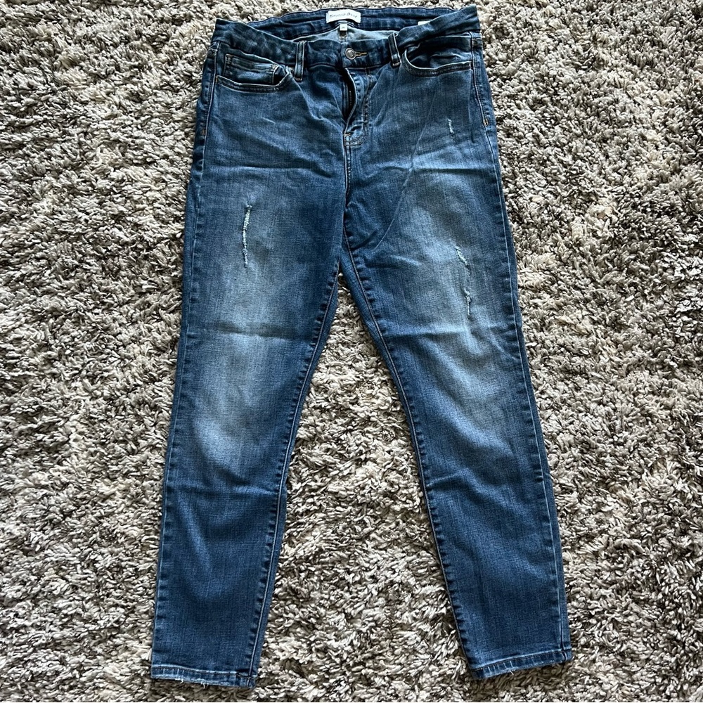 Studio Blue Kenova Mid Rise Cropped skinny Jeans size 12